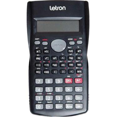 Imagem de Calculadora Cientifica 240 Funcoes com Bateria PT - Leonora