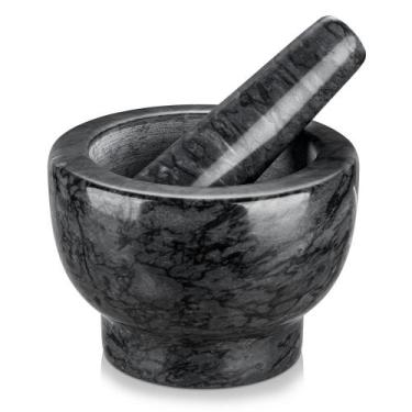 Imagem de Conjunto de Pilão e Socador Velaze em Mármore 13 cm 300 ml