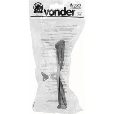 Imagem de Óculos de Segurança Vonder Foxter Proteção UVA 60% e UVB 95% Policarbonato e Plástico 60G