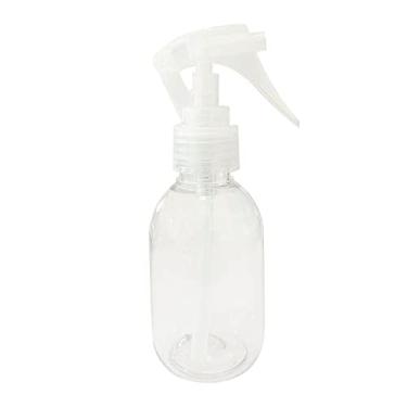 Imagem de Frasco Plástico 100ml Com Borrifador Mini Gatilho (10 Peças) Cor:Cristal C/Natural