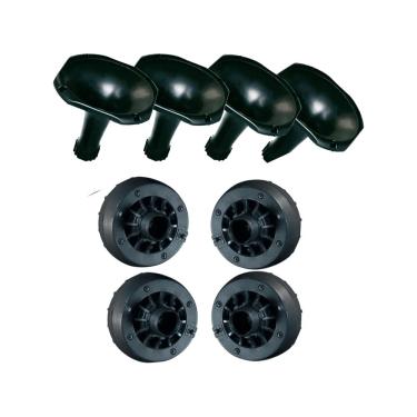 Imagem de Kit 4 Driver 4 Cone Curtos Som+ 2 Caboy+2 Cabo 5 Metro Rca