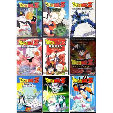 Imagem de Dragon Ball Z DVD Collection - 9 DVDs (Broly Second Coming, Cell Games-Nightmare's End, Androids-Invincible, Frieza-Revealed, Androids-Invasion, Frieza-Clash, Frieza-Eleventh Hour, Garlic Jr-Black Water Mist, Vegeta Saga 1)