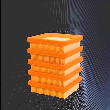 Imagem de 5 pacotes 4180 141 0300 substituição do filtro de ar 4180-141-0300/4180 141 0300 apto para STHIL KM91R KM131 FS89 FS91 FS111 FS131 FS311 FC96 escova de ar Limpador de aparador de fios de filtro