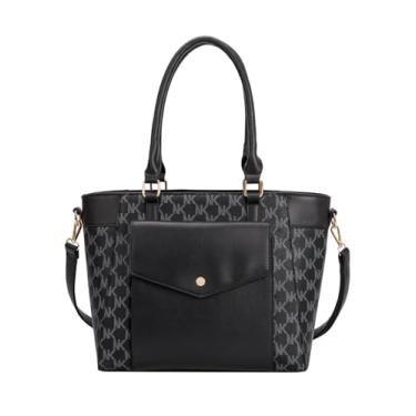 Imagem de Bolsa Transversal e de Mão Feminina Shopper Bag Tiracolo Preta