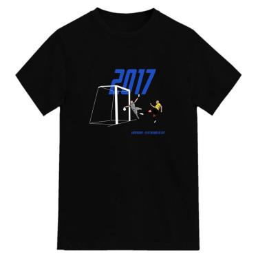 Imagem de Camiseta de Futebol Defesa Grohe Tricolor Libertadores 2017 Masculina-Masculino