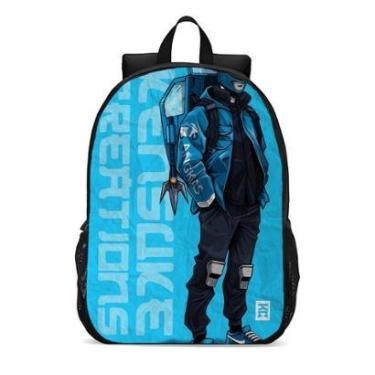 Imagem de Mochila Escolar Infanto Juvenil Animes Power Rangers Azul Novidades 0366-Unissex