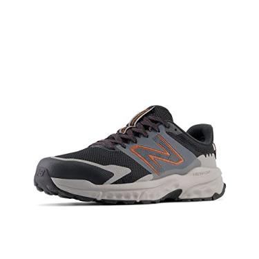 Imagem de New Balance Fresh Foam 510 V6 Tênis de corrida masculino, Fantasma/Team Away cinza/laranja clássico, 10.5 X-Wide