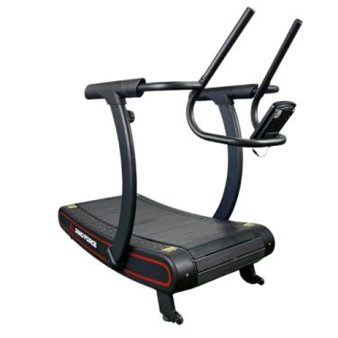 Imagem de Rino Force Esteira Curva Extreme Runner Profissional Preta com Tração Manual e Display LCD
