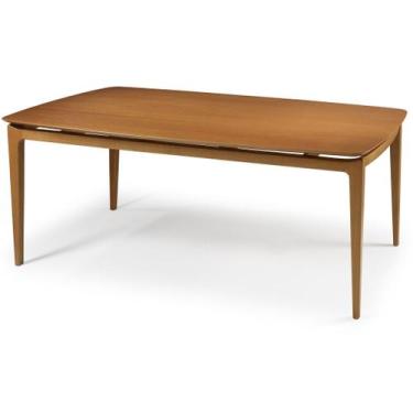 Imagem de Mesa de Jantar 180cm 6 Lugares Madeira Maciça Savona - Móveis Clement