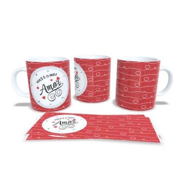 Imagem de Canecas Personalizadas Dia dos Namorados - Estampa Sublimada, Mod.88