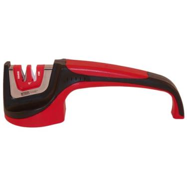 Imagem de Accusharp 052C Apontador de faca estilo asiático, vermelho/preto