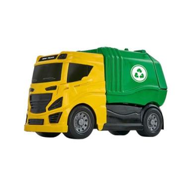 Imagem de Caminhaozinho de Reciclagem Coletor de Lixo - BS TOYS