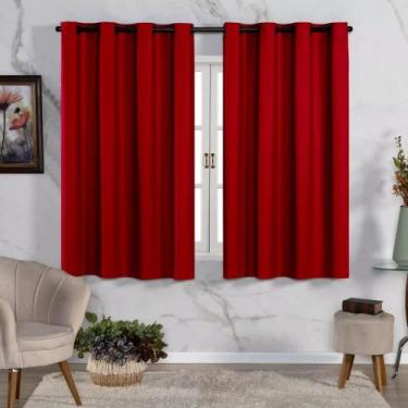 Imagem de Cortina Blackout Corta a Luz 2,80 x 1,30 PVC Black out 100% Veda Luz -