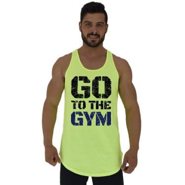 Imagem de Regata Longline Estampada Masculina MXD Conceito Go To The Gym, Mascul