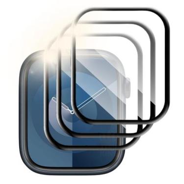 Imagem de 3 Uni Película 3D anti choque para Apple Watch Series 9 45mm - TECK KI