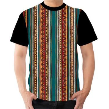 Imagem de Camiseta Camisa Ads  Estampa Africana Malha Africana Colorida 6 - Fabr