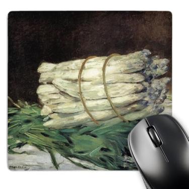 Imagem de 3dRose Mouse Pad A Bunch of Aspargos por Edouard Manet - 20 x 20 cm (mp_149703_1)