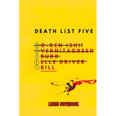 Imagem de Lined Notebook: An Advanced The Ultimate Kill Calendar Bill Information Death Line List Fishing Composition Notebooks Gifts Journal