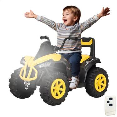 Imagem de Quadriciclo Carrinho Elétrico Infantil Mini Carro Passeio Brinquedo Re