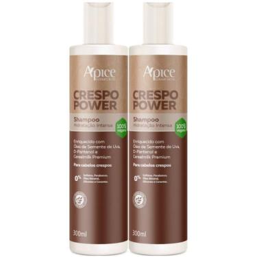 Imagem de Kit 2 Shampoo Crespo Power Apice Hidratação Cabelo Maciez Profissional