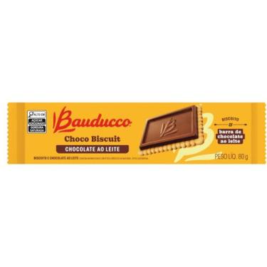 Imagem de Biscoito Chocolate Choco Biscuit Bauducco 80g