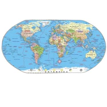 Imagem de Mapa Mundi Atualizado - Politico Escolar