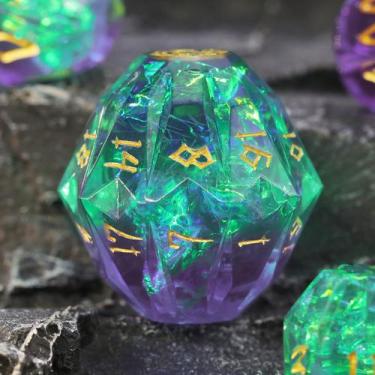 Imagem de Conjunto de Dados de Resina FONVGOGO para Dungeons & Dragons (DND) - 7