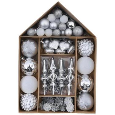 Imagem de Decorações de Árvore de Natal Valery Madelyn - Conjunto com 70 Peças