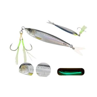 Imagem de Isca de Metal para Pesca - Gabarito 3D de Afundamento Rápido para Cost