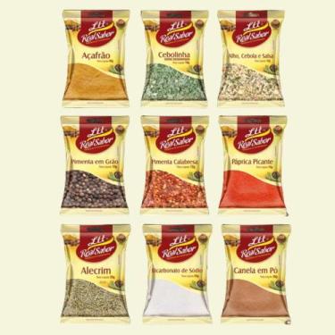 Imagem de Kit 5 Temperos Variados Mais Tempero Linha Premium Alta Qualidade - Ma