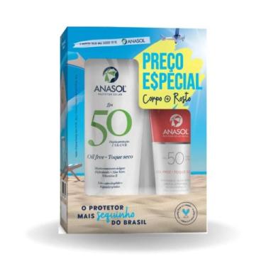 Imagem de KIT Protetor Anasol Corporal FPS 50 200G + Facial FPS50 60G