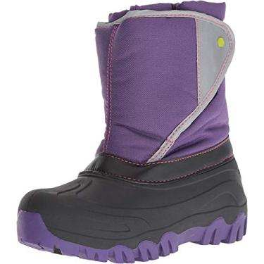 Imagem de Botas de neve infantis da Western Chief Selah (Bebê/Pequena Grande, Roxa, 5 Big Kid