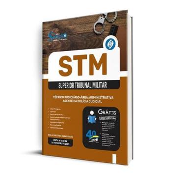 Imagem de Apostila STM  - Técnico Judiciário - Área: Administrativa - Especialid