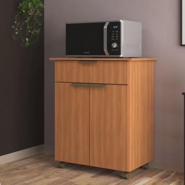 Imagem de Armário Multiuso com Rodizios 2 Portas 1 Gaveta