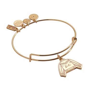 Imagem de Alex and Ani Pulseira com pingente Barbie™ Western Jacket, One Size, Latão, Sem Pedra Preciosa