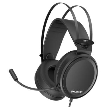 Imagem de NUBWO N7 - Fones de Ouvido Estéreo com Microfone, Cancelamento de Ruído, 53mm, Preto, Com Fio, PS4, Xbox One, PC, MAC, Switch