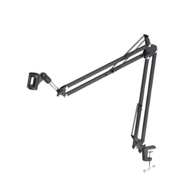 Imagem de Suporte Para Microfone Maono Articulado 4 Posições 3/8 / 5/8  Preto  - BA20