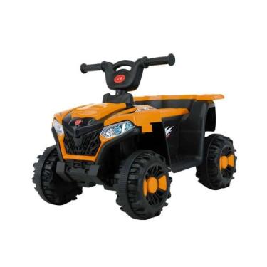 Imagem de Mini Quadriciclo Elétrico Infantil 6V Laranja Zippy Toys - 9975