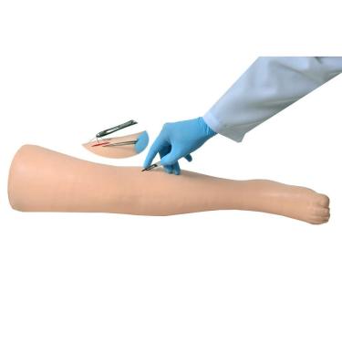 Imagem de Perna Avançada Para Suturas Cirúrgicas Simulador Médico