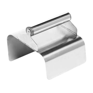 Imagem de KiBcsLic Desempenadeira de concreto, desempenadeira de concreto, reboco manual com cabo de empunhadura, ferramenta de moldagem de meio-fio para reparo de, Borda Chanfrada