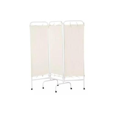 Imagem de Biombo Divisória Hospitalar Em Algodão Tamanho Triplo - INDUSFORT