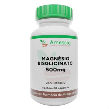 Imagem de Magnésio Bisglicinato 500mg Com 60 Cápsulas