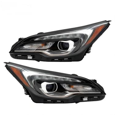 Imagem de Lâmpada de neblina esquerda direita LED luz diurna frontal LED conjunto de farol lâmpada de canto ampla compatível com Envision 2019-2020 84486950 (direita)