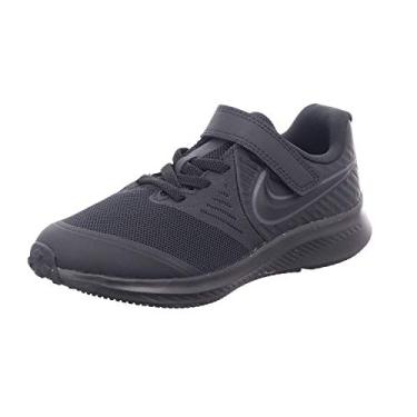 Imagem de Nike Tênis de corrida infantil Star Runner 2 (TDV), Preto/Antracite - Preto - Volt, 11 Little Kid