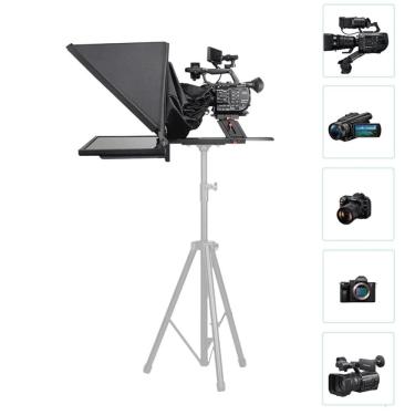Imagem de Teleprompter Broadcast Desview 15 Profissional Espelho