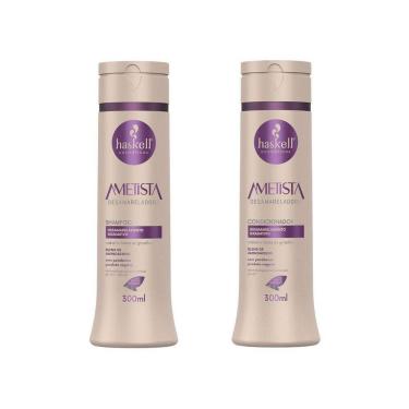 Imagem de Kit Shampoo + Condicionador 300Ml Desamarelador Ametista
