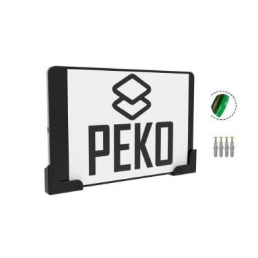 Imagem de Suporte De Parede E Moveis Para Tablet Até 2 Cm - PEKO, 3D-015-Preto
