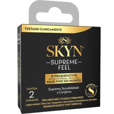 Imagem de Preservativo Blowtex 2 Unidades Skyn Supreme Feel