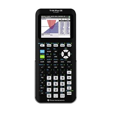 Imagem de Calculadora gráfica científica, instrumentos gráficos coloridos Folima TI-84 Plus CE, preto 19 cm