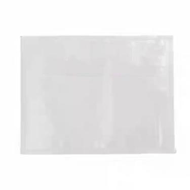Imagem de 1000 unidades, 17 x 25,4 cm, listas de envelopes transparentes de 17 x 25,4 cm, bolsa de plástico autoadesiva, sacos fechados para guias de remessa, etiqueta de fatura